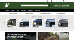 Desktop Screenshot of lrparts.net